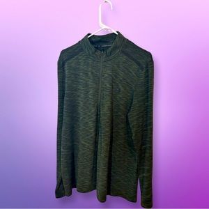 Under Armour XXL Long Sleeve Half-Zip Shirt with HeatGear